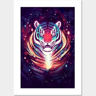 Astral Tiger Posters and Art